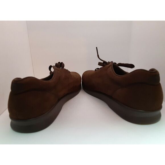 SAS Women's Free Time Chocolate Brown Suede Walking Shoes Sz 10W Tripad Comfort - Picture 8 of 11